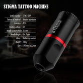 STIGMA Tattoo Machine Kit Q49 Tattoo Machines with 10 Inks & 20PCS Cartridges