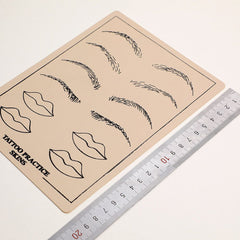 Multi-purpose microblades tattoo practice skin 5pcs - Eyebrow and Lip