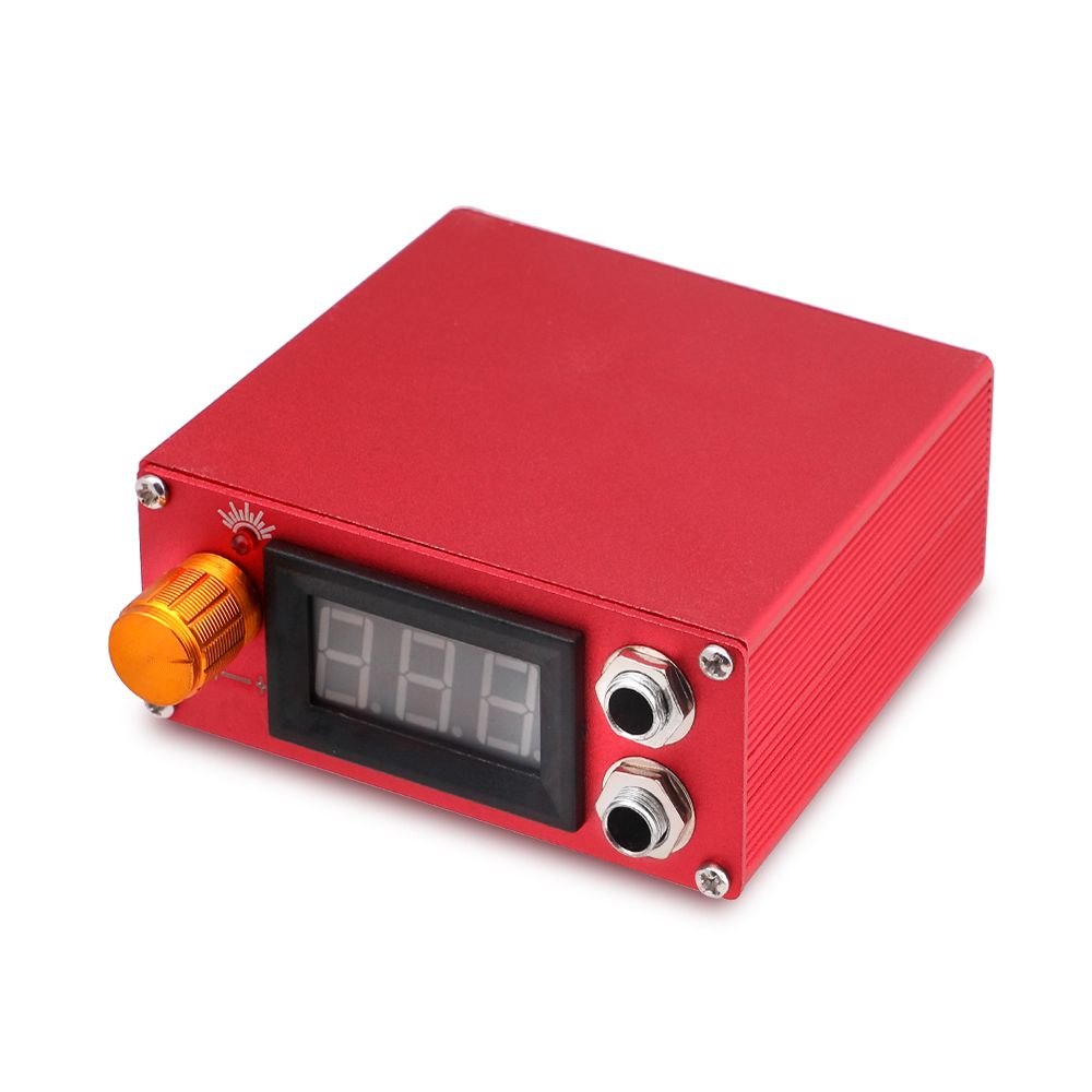 Solong Tattoo? Aluminum Digital LCD Tattoo Power Supply Red Color