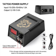 Solong Tattoo New Tattoo Power Supply, LCD Digital P142-2