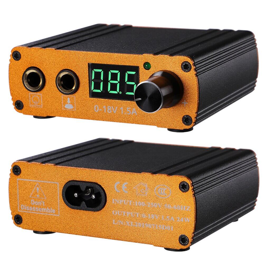 Solong Tattoo? Mini Power Supply Digital LCD Lightweight