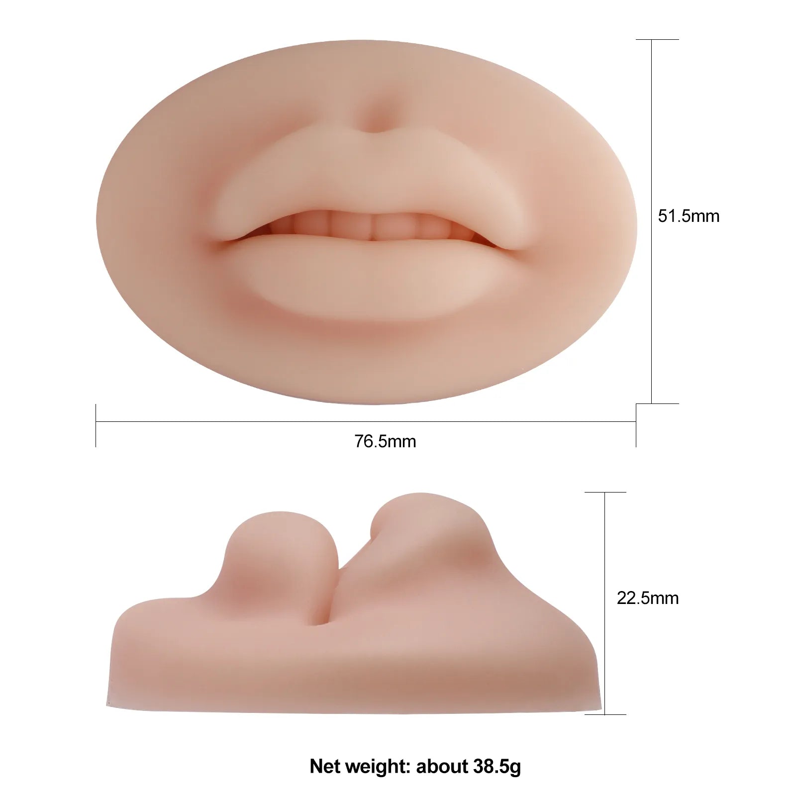 ULTRA REALISTIC Silicone 3D Lip Blush Practice Skin